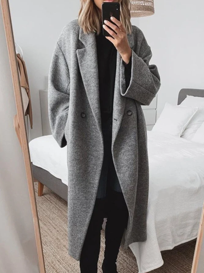 Kate ™ | Stylish Double-Breasted Wool Coat