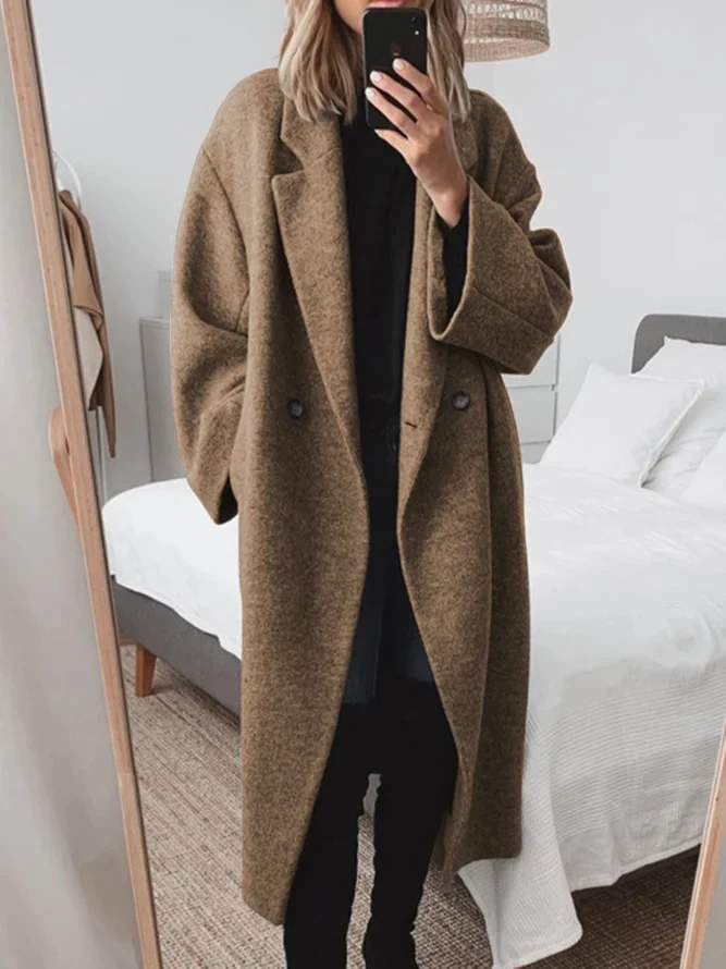 Kate ™ | Stylish Double-Breasted Wool Coat