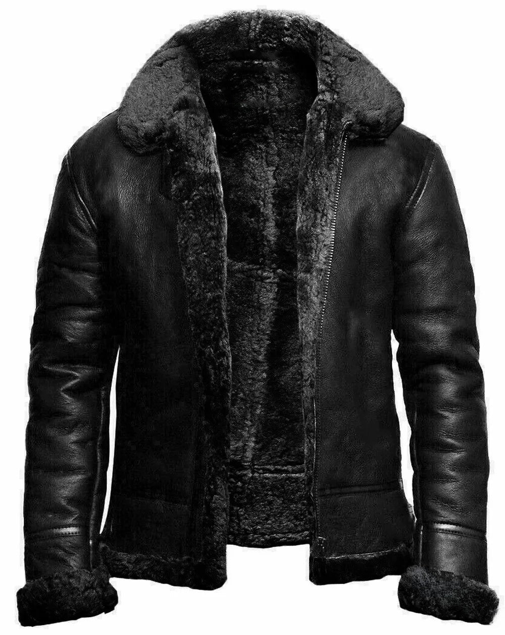 Michael ™ | Premium Shearling Leather Jacket