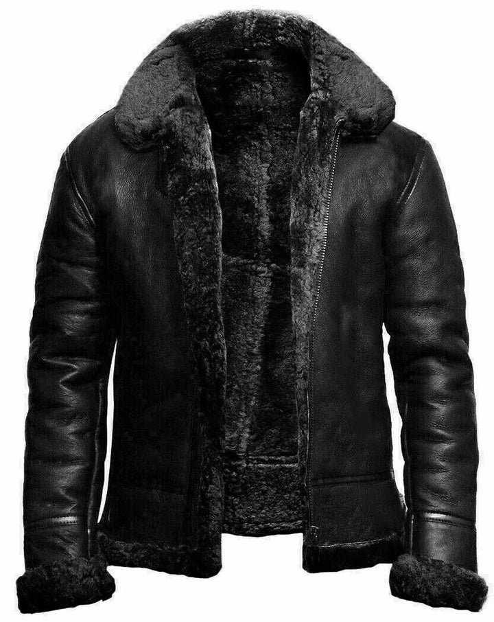 Michael ™ | Premium Shearling Leather Jacket