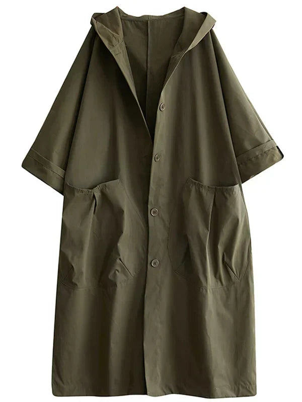 Anselmia | Women's Hooded Trench Coat