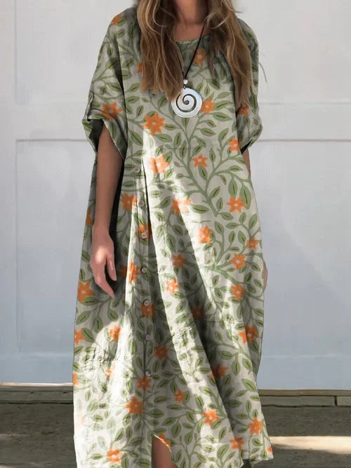 Vera™ | Relaxed-Fit Boho Maxi Dress