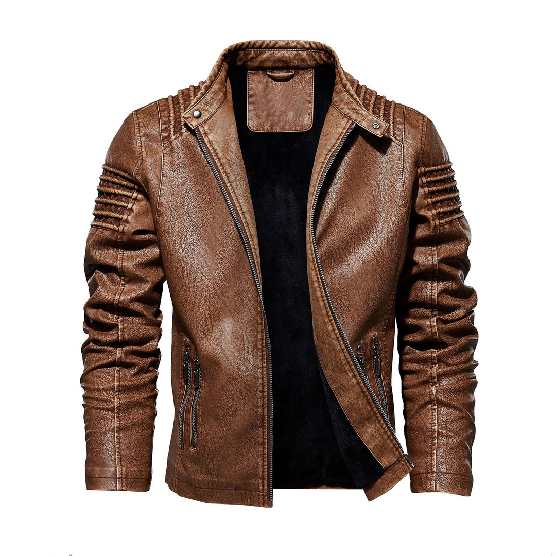 Martin ™ | Premium Quilted Leather Jacket