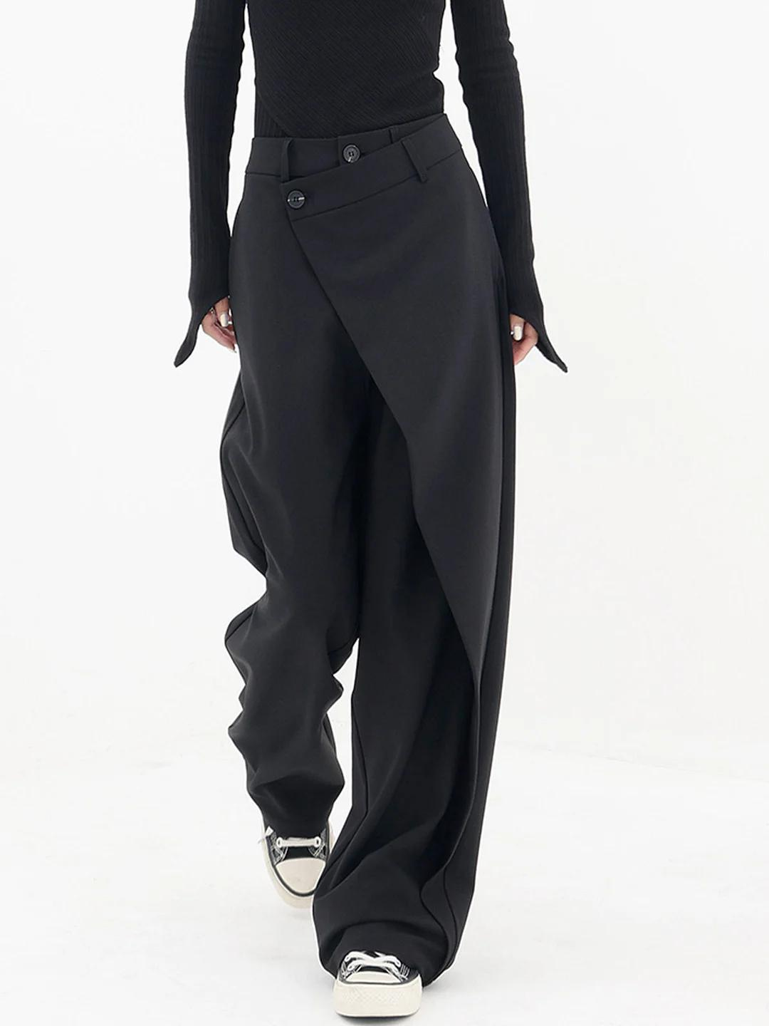 Grace ™ | Stylish High-Waisted Wide-Leg Trousers