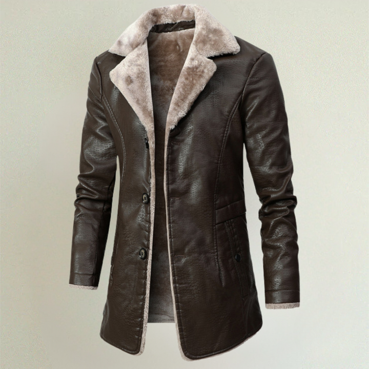 Leon ™ | Premium Shearling Leather Coat