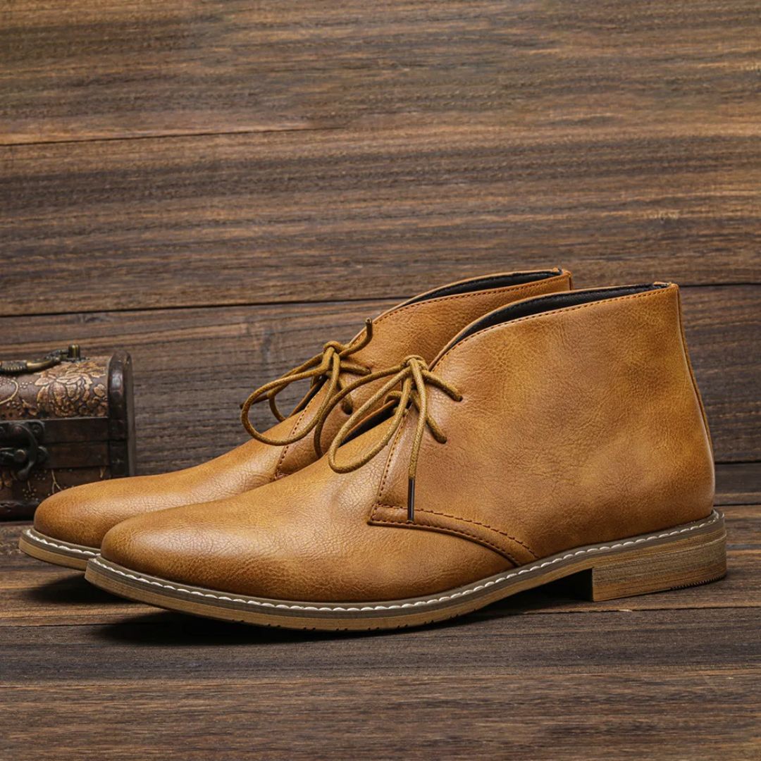 Emil ™ | Classic Chukka Boots with Lace-Up Closure