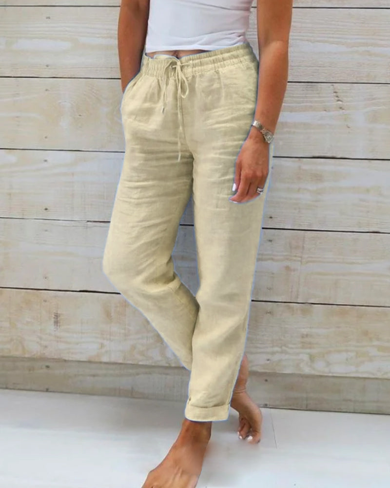 Charlie™ | Casual Chic Straight Trousers