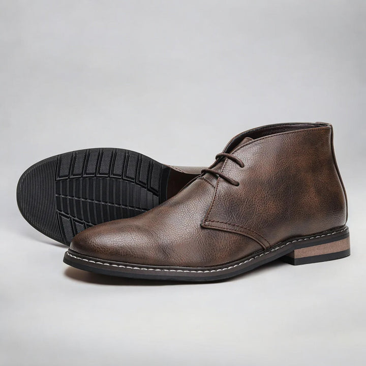 Henrik ™ | Premium Leather Chukka Boots