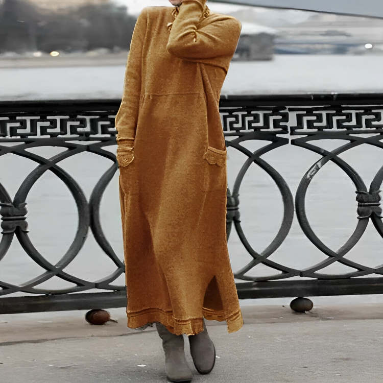 Greta ™ | Stylish Winter Long Sweater Dress