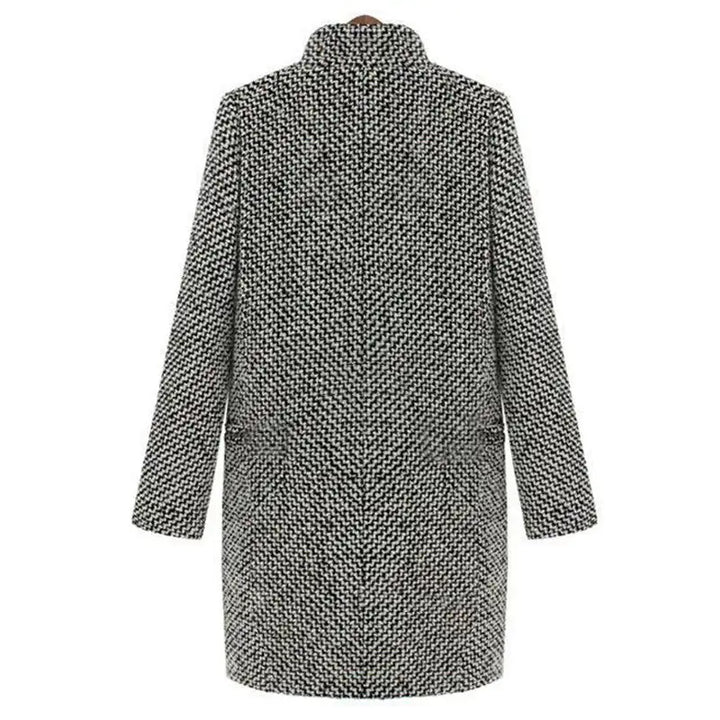 Amelia™ | Elegant Houndstooth Winter Coat