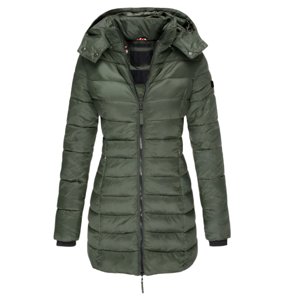 Iris ™ | Women's Long Hooded Puffer Jacket