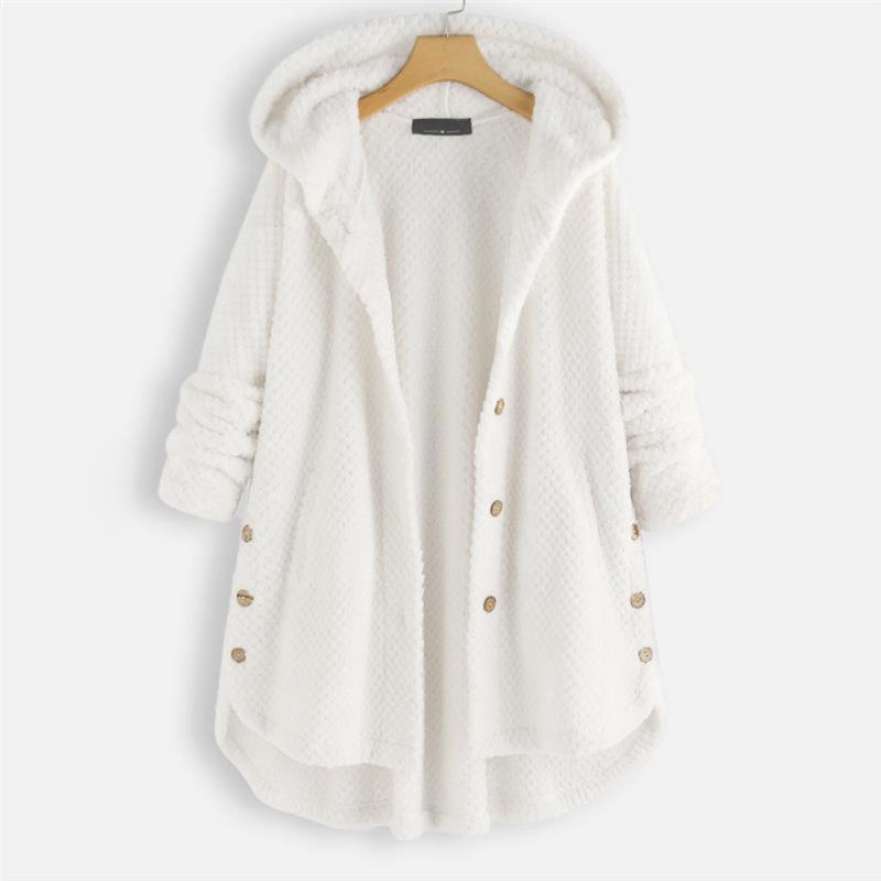 Daisy™ | Stylish Cozy Hooded Button-Up Coat