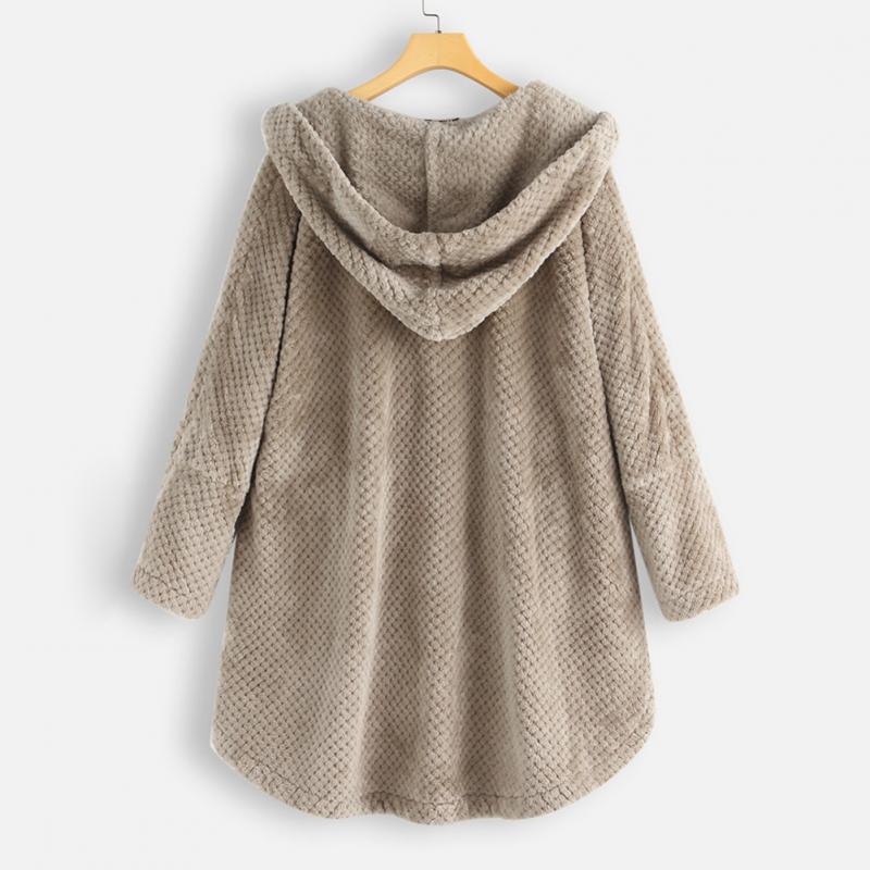 Daisy™ | Stylish Cozy Hooded Button-Up Coat