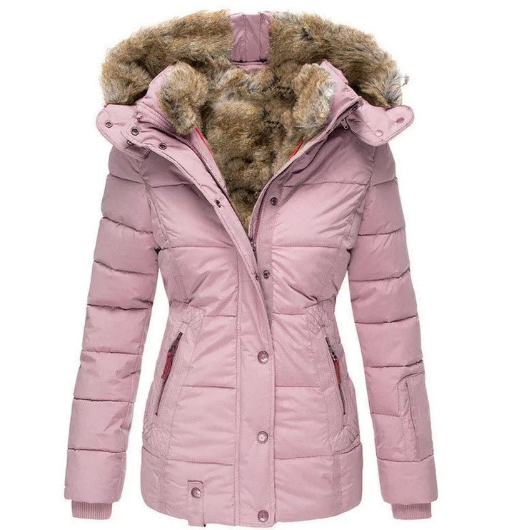 Abigail™ | Elegant Fur-Lined Winter Jacket