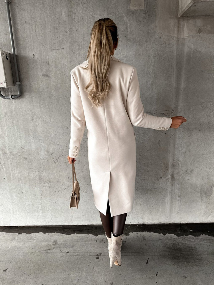 KATE | Woolen Coat Long Fit Women