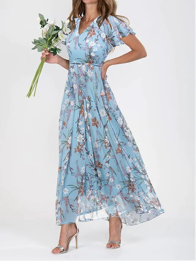 Leonora ™ | Flowy Floral Maxi Dress