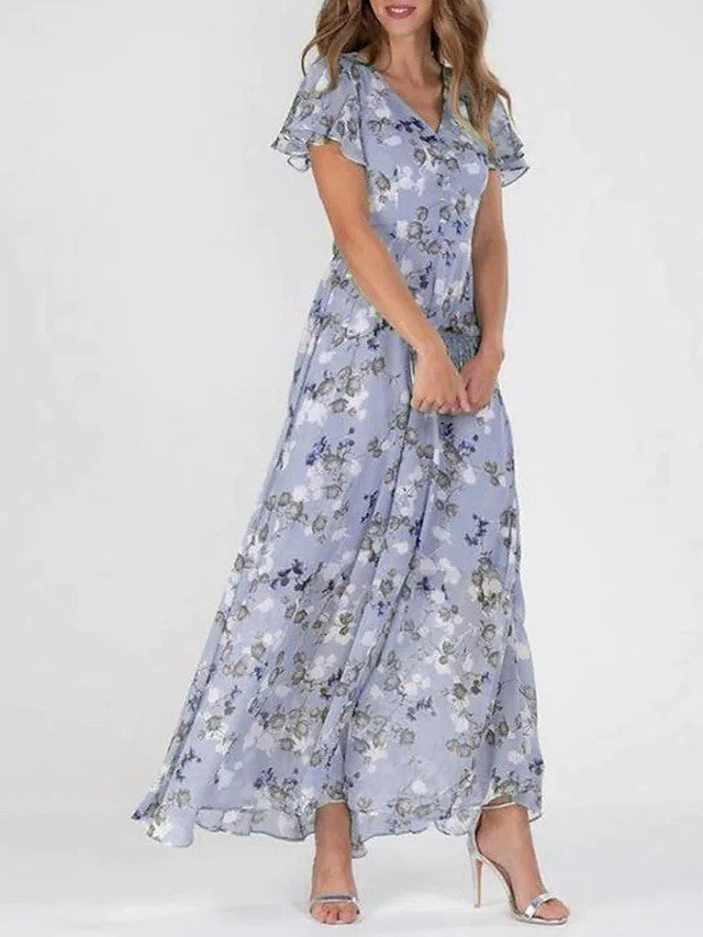 Leonora ™ | Flowy Floral Maxi Dress