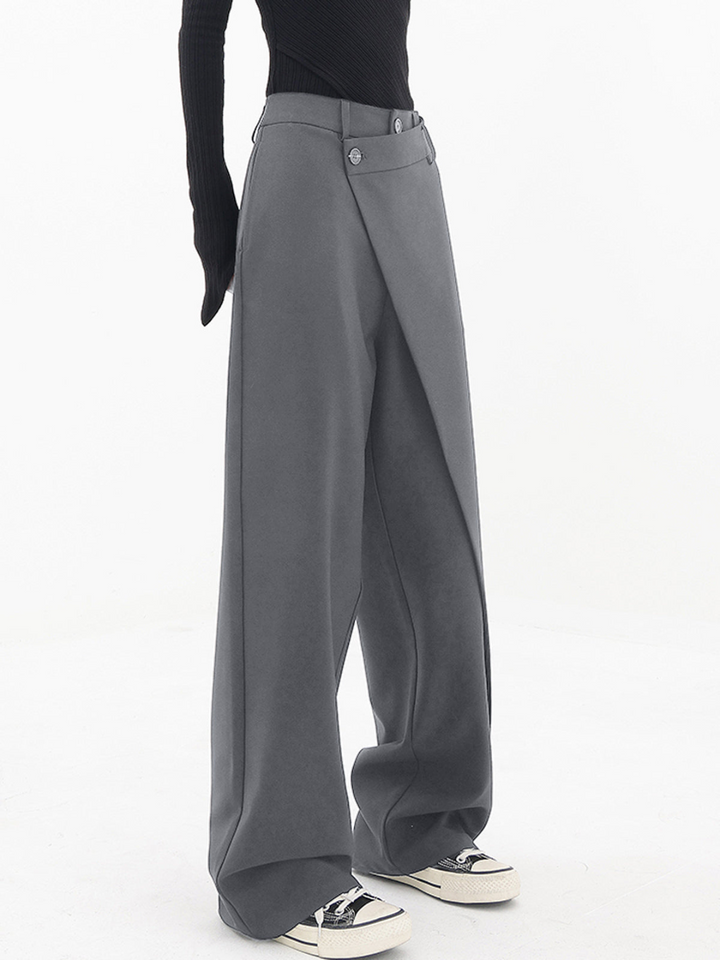 Grace ™ | Stylish High-Waisted Wide-Leg Trousers