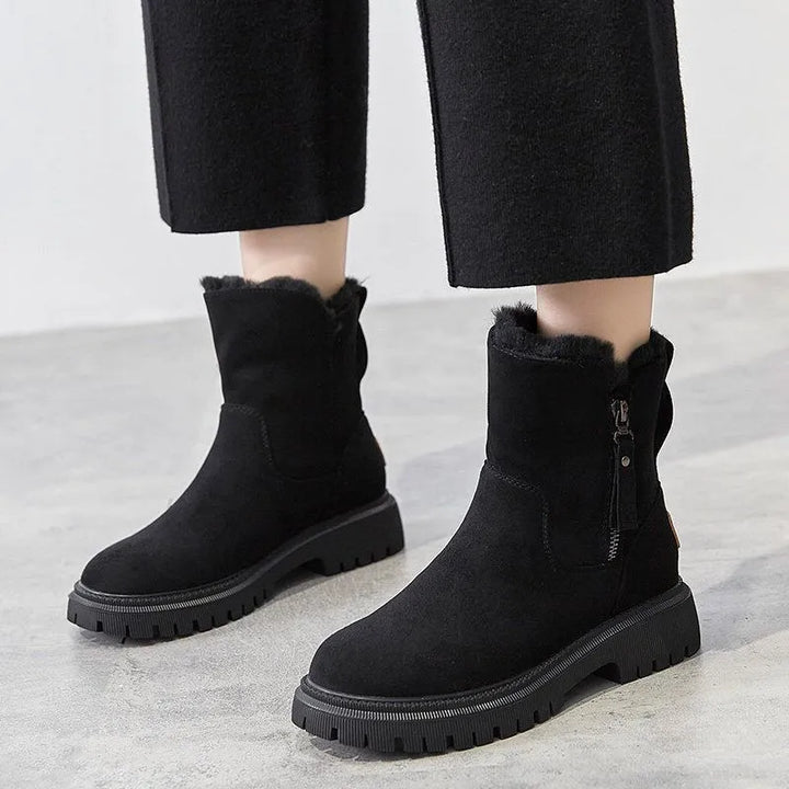 Charlotte™ | Stylish Winter Fur-Lined Boots