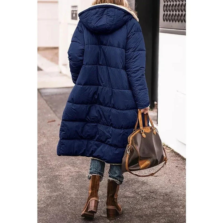 Ava™ | Oversized Sherpa-Lined Winter Coat