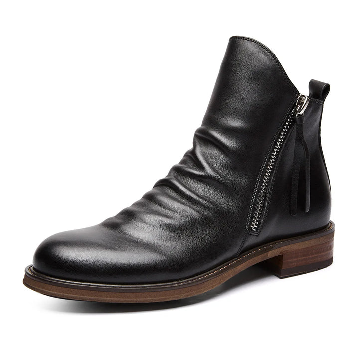 Anker™ | Stylish Zip-Up Ankle Boots