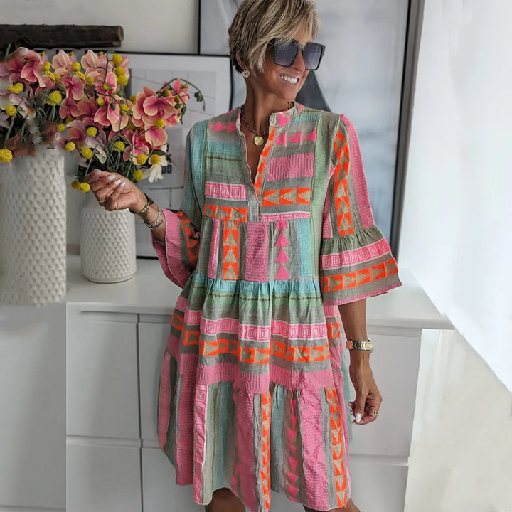 Lily™ | Boho Chic Loose-Fit Dress