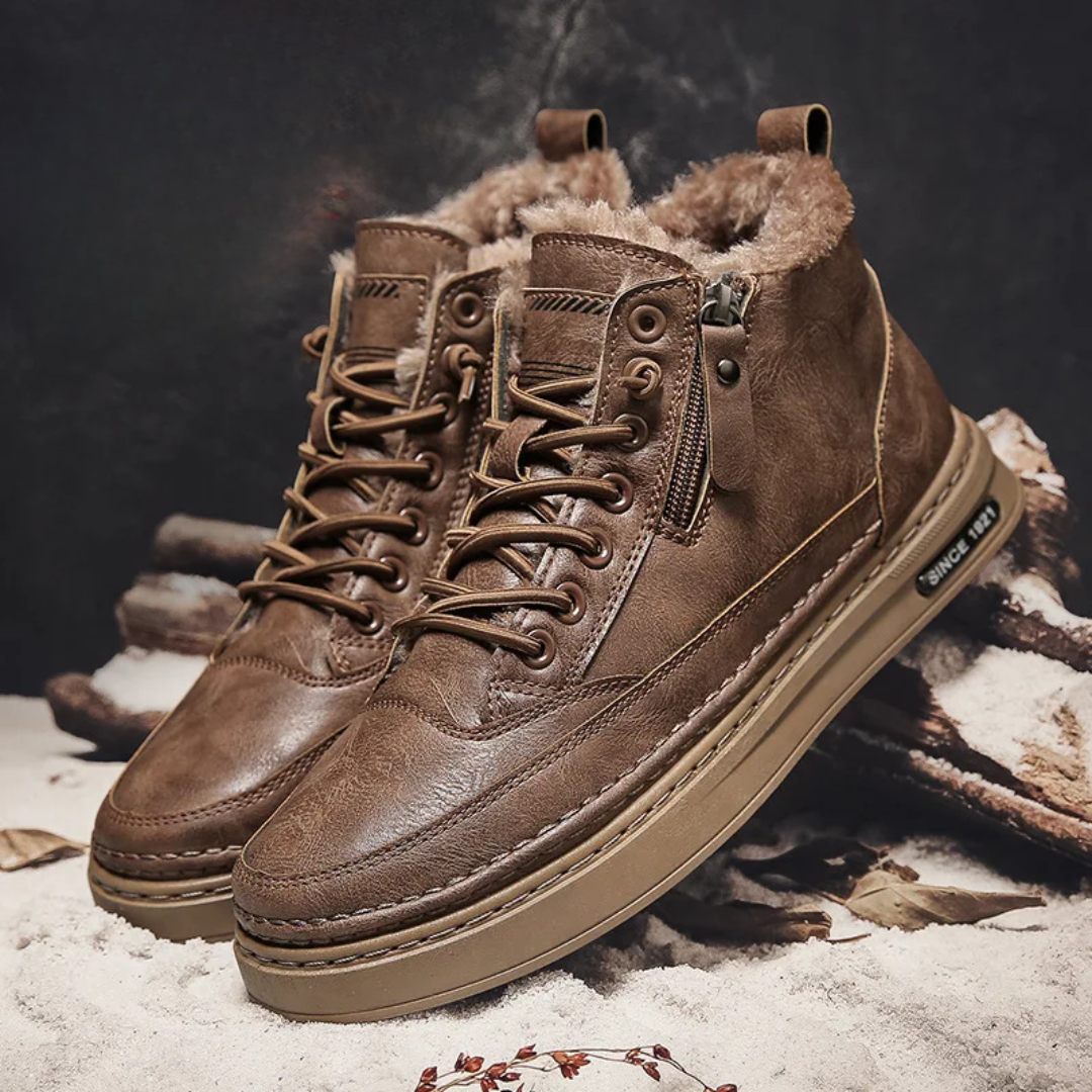 Gustav ™ | Premium Warm Leather Boots