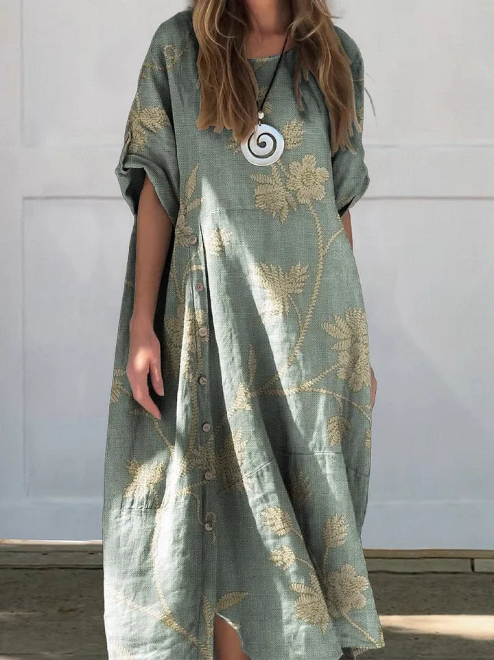 Vera™ | Relaxed-Fit Boho Maxi Dress