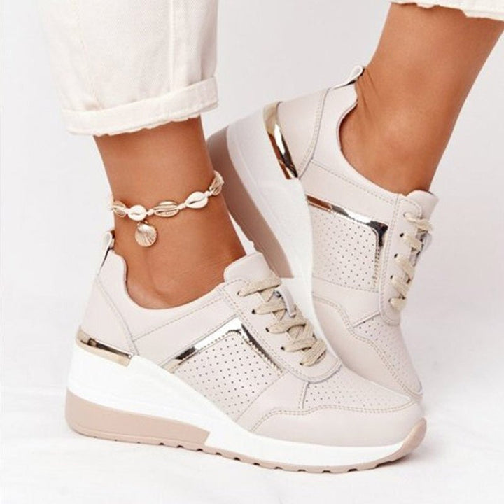 Dakota™ | Stylish Wedge Sneakers