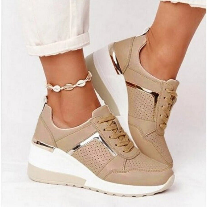 Dakota™ | Stylish Wedge Sneakers