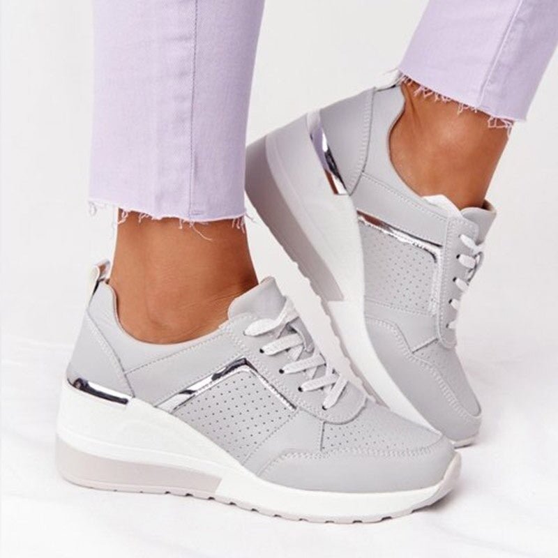 Dakota™ | Stylish Wedge Sneakers