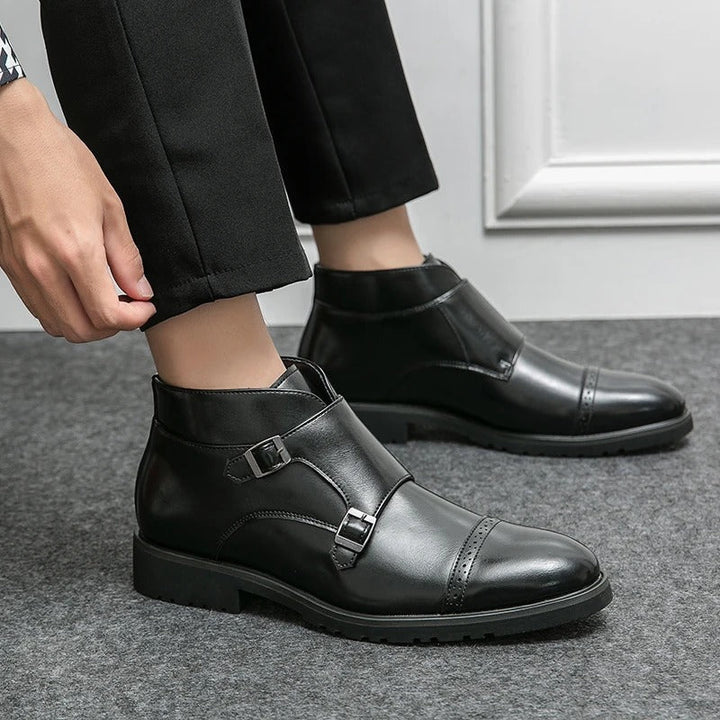 Jacob ™ | Stylish Double Monk Strap Boots