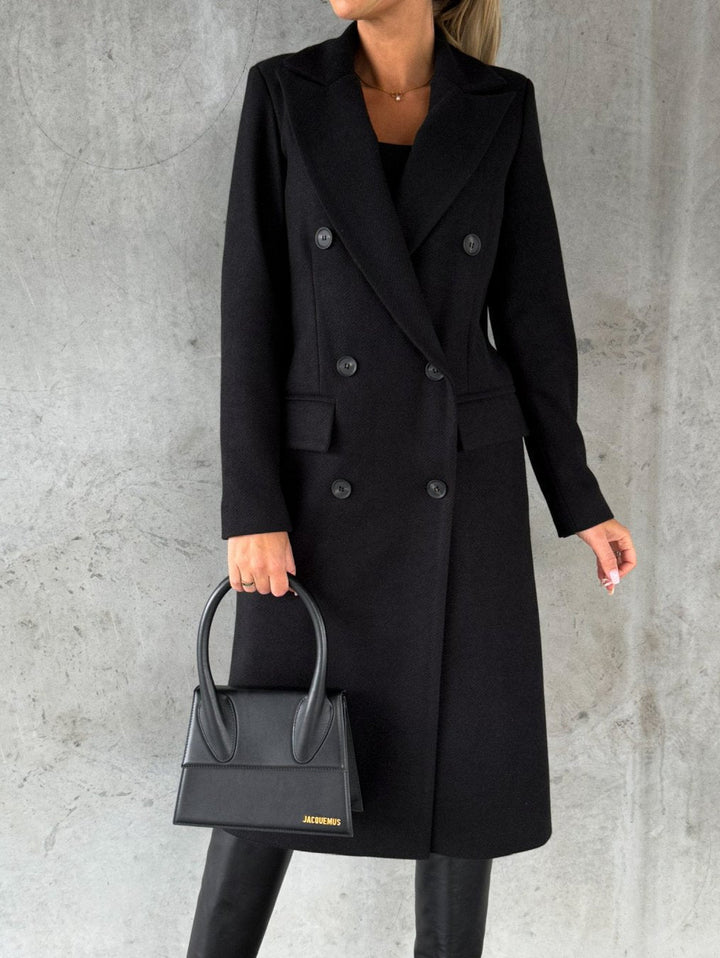 KATE | Woolen Coat Long Fit Women