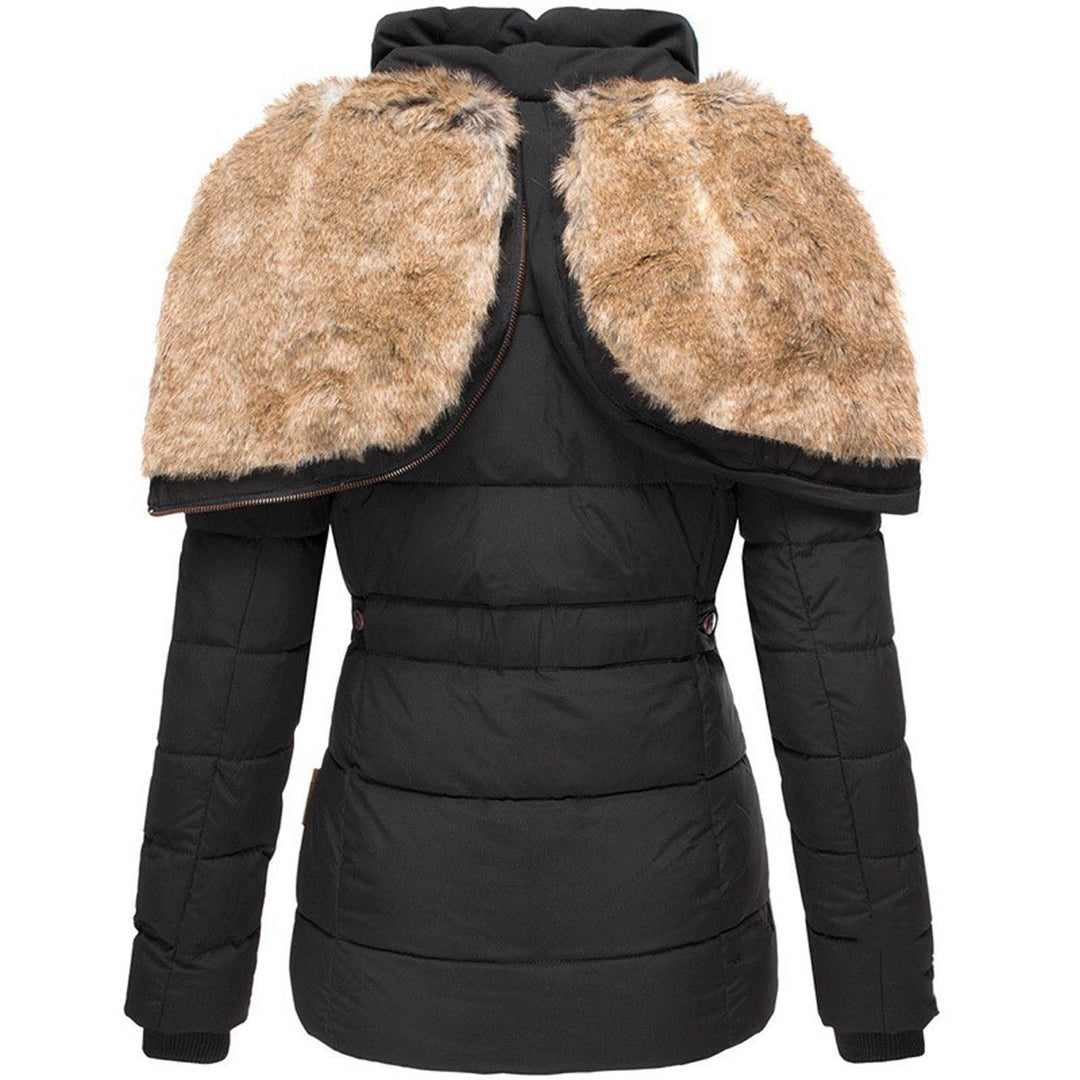 Abigail™ | Elegant Fur-Lined Winter Jacket