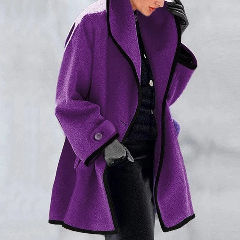 Maisie ™ | Stylish Double-Breasted Wool Coat