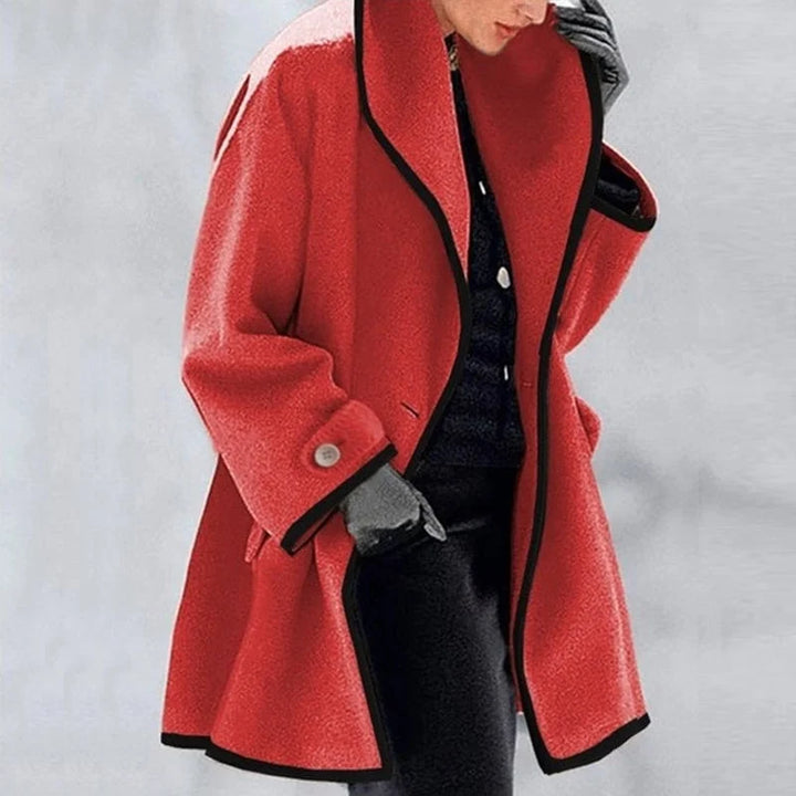 Maisie ™ | Stylish Double-Breasted Wool Coat