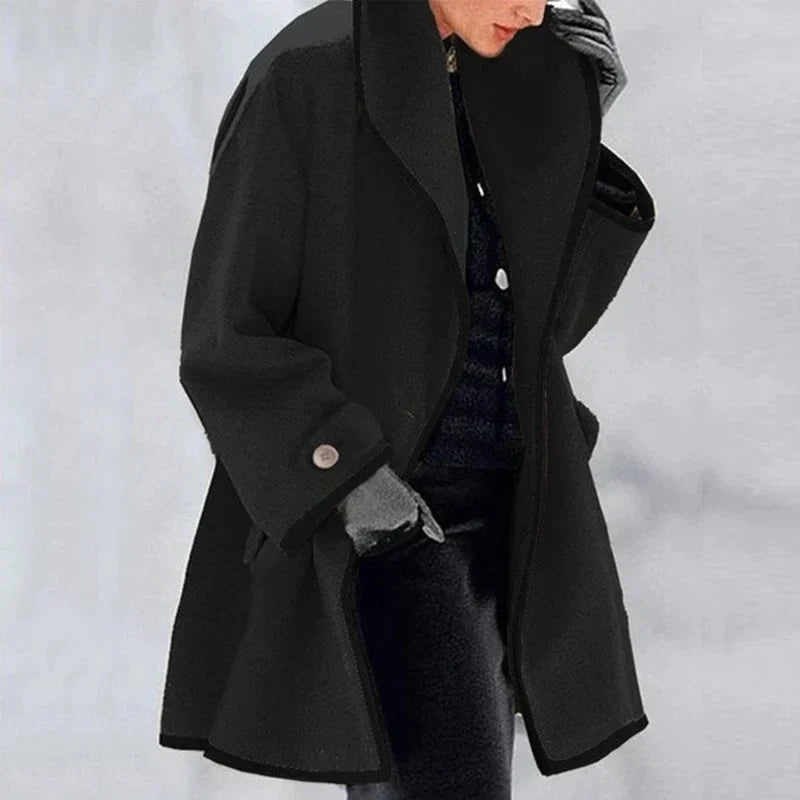 Maisie ™ | Stylish Double-Breasted Wool Coat